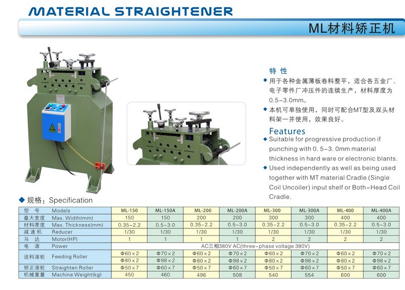 ML 材料矯正機(jī)